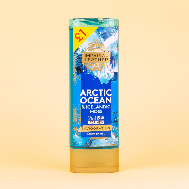 Cussons Imperial Leather Arctic Ocean & Icelandic Moss Shower Gel for Men 250ml