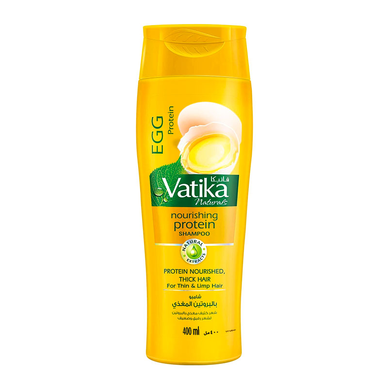 Dabur Vatika Naturals Nourishing Egg Protein Shampoo 400ml