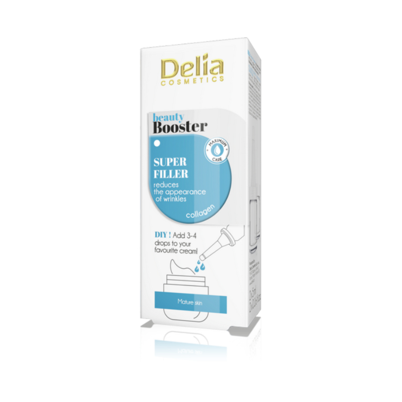 Delia Cosmetics Beauty Booster Super Filler With Collagen Drops 2x5ml