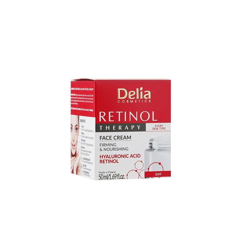 Delia Retinol Therapy Firming & Nourishing Day Face Cream 50ml