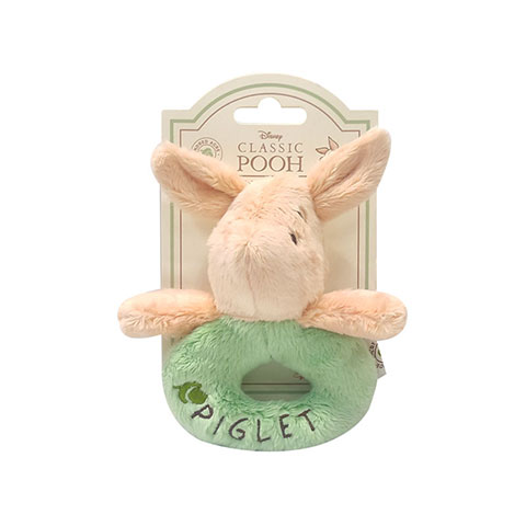 Disney Classic Pooh Ring Rattle - Piglet (4795)