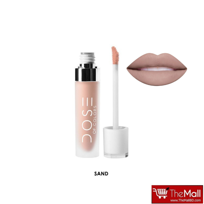 Dose Of Colors Liquid Matte Lipstick 4.5g - Sand