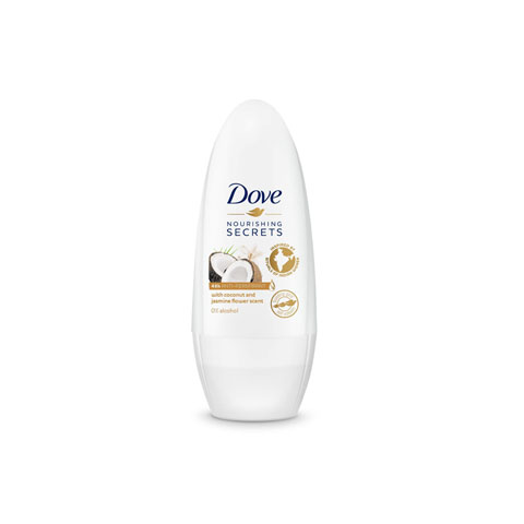 Dove Anti Perspirant Roll On with Coconut and Jasmine Flower Scent 50ml