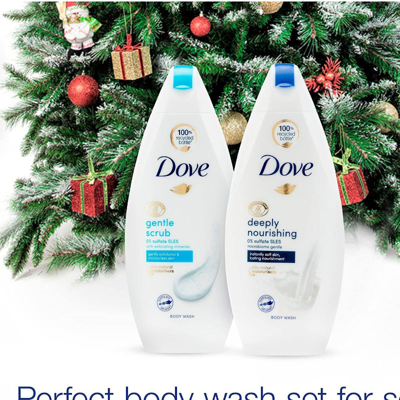 Dove Gently Nourishing Body Wash Collection Gift Set