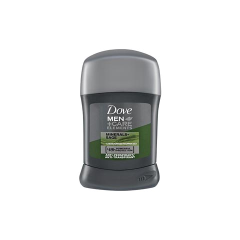 Dove Men+Care Minerals + Sage Antiperspirant Deodorant Stick 50ml