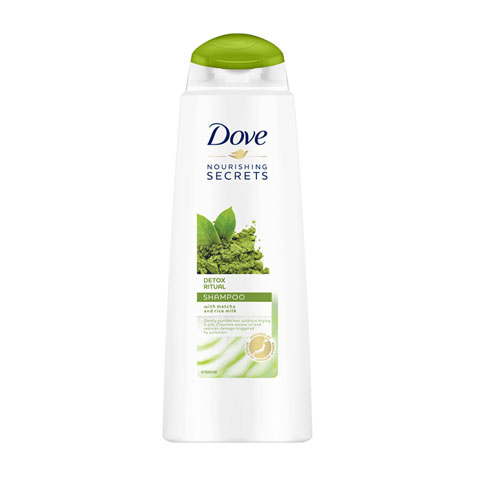 Dove Nourishing Secrets Detox Ritual Shampoo With Matcha & Rice Milk 400ml