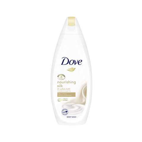 Dove Nourishing Silk Microbiome Gentle Body Wash 225ml