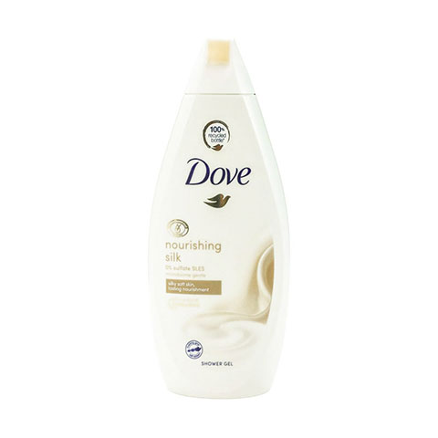 Dove Nourishing Silk Microbiome Gentle Shower Gel 250ml