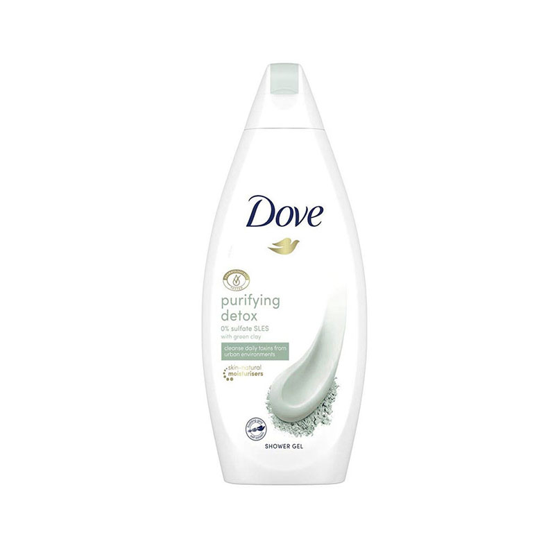 Dove Purifying Detox Green Clay Shower Gel 250ml