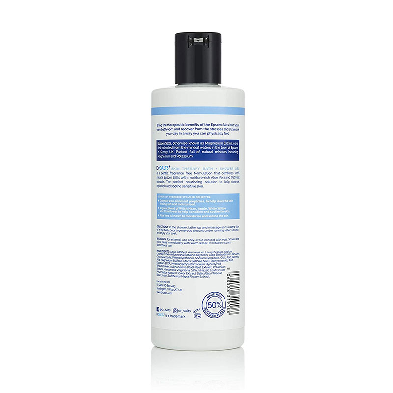 Dr Salts Skin Therapy Magnesium Bath + Shower Gel 350ml