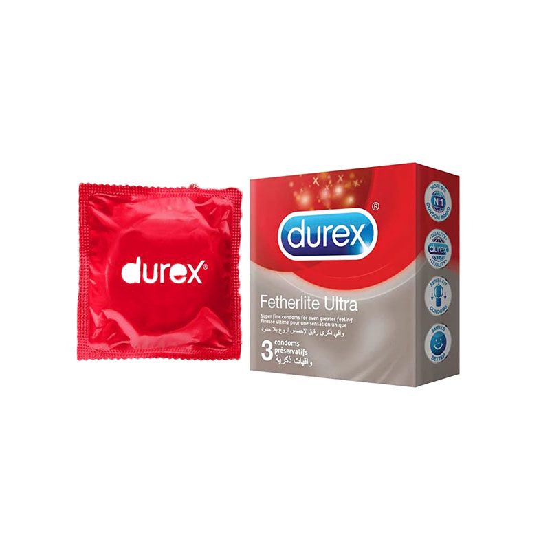 Durex Fetherlite Ultra Condom -  3pcs