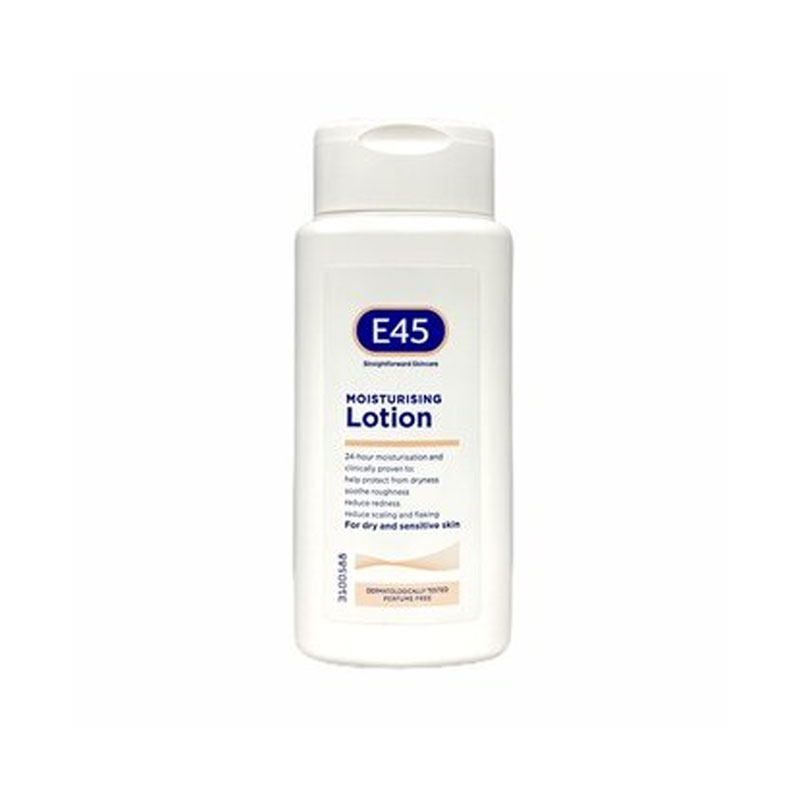 E45 Straightforward Skincare Moisturising Lotion For Dry And Sensitive Skin 200ml