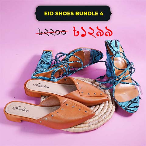 Eid Shoes Bundle 4 - (Size - 36)