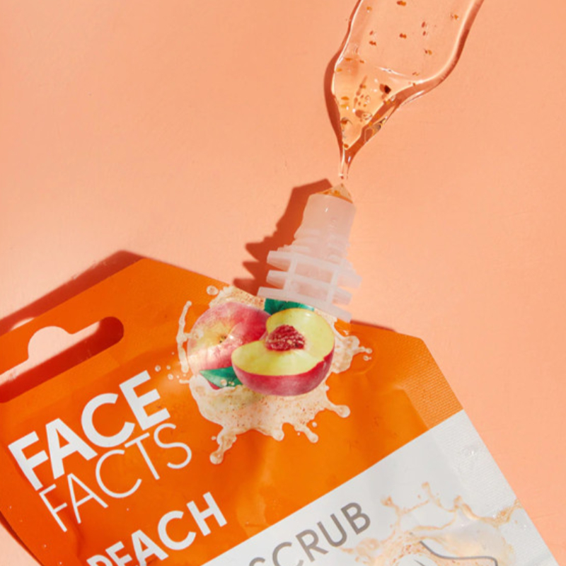 Face Facts Peach Facial Scrub 60ml