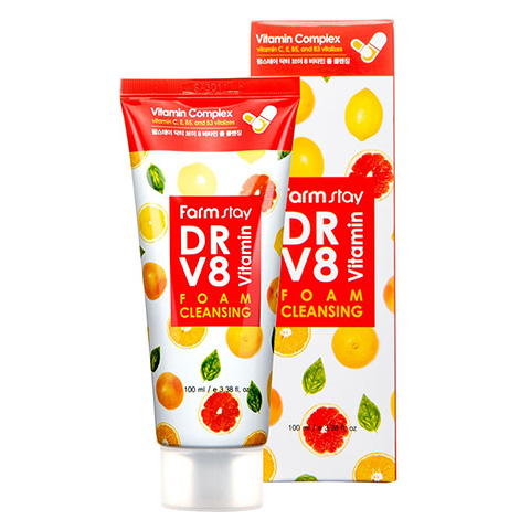 Farm Stay Dr-V8 Vitamin Foam Cleansing 100ml