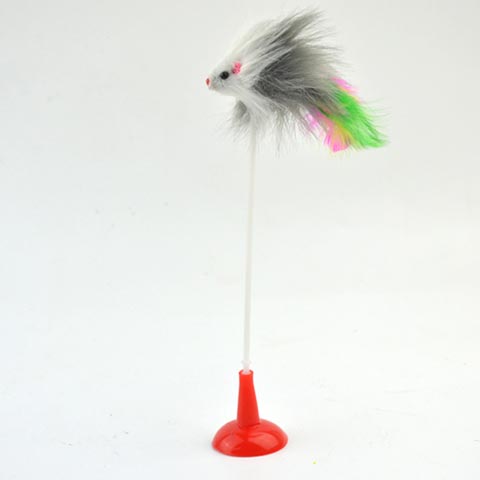 Feather Mouse Swinging Teaser Cat Toy (20209)