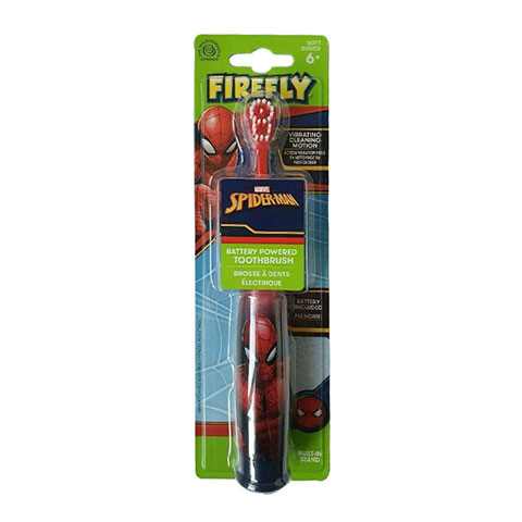 Firefly Marvel Spider-Man Battery Powered Toothbrush - Blue