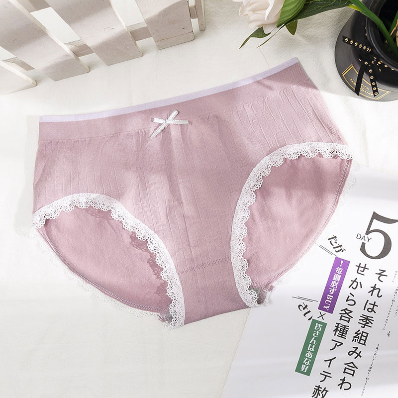 Flamingo Multi-Color Underwear Set With Box For Women - 5pcs (35-75kg)