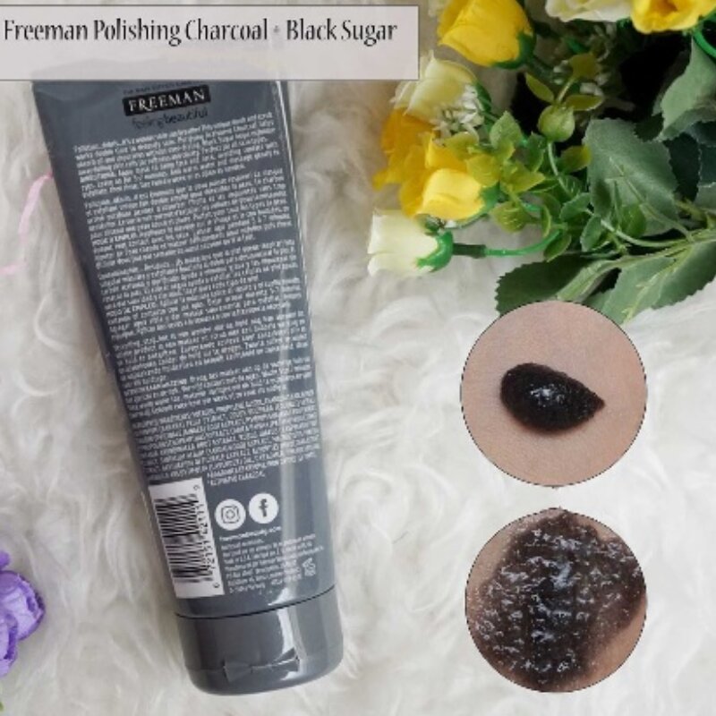 Freeman Facial Polishing Mask Charcoal & Black Sugar 175ml