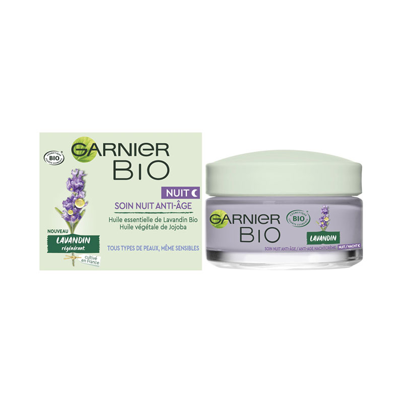 Garnier Bio Lavender Regenerating Anti-Age Night Cream 50ml