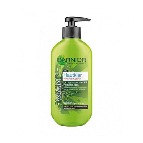 Garnier Hautklar Wasabi Clean Ultra Cleansing Freshness Gel 200ml
