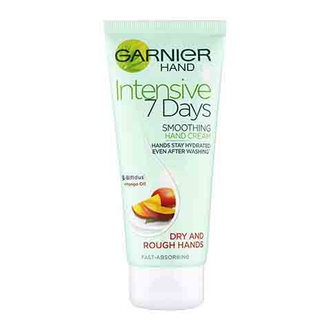 Garnier Intensive 7 Days Smoothing Hand Cream 100ml - Mango Oil