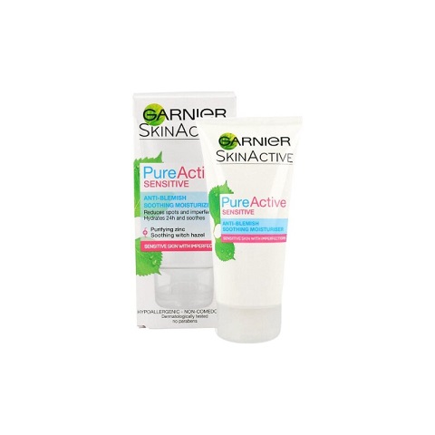 Garnier Skin Active Pure Active Sensitive Anti-Blemish Soothing Moisturizer 50ml