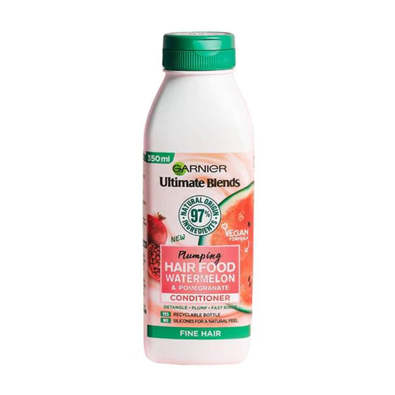 Garnier Ultimate Blends Plumping Hair Food Watermelon & Pomegranate Conditioner 350ml