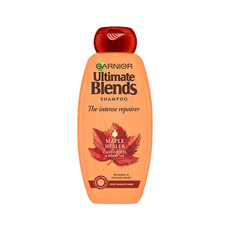 Garnier Ultimate Blends The Intense Repair Maple Healer Shampoo For Very Damaged Hair 360ml