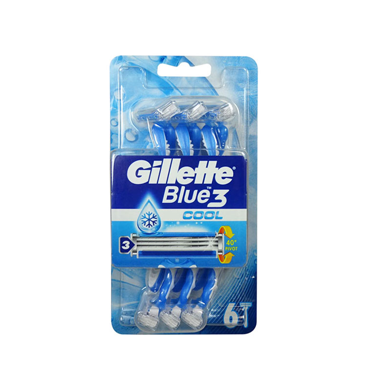 Gillette Blue3 Cool Disposable 6 Razor