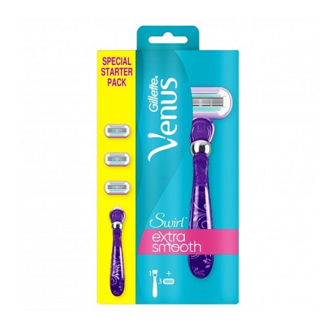 Gillette Venus Swirl Extra Smooth Special Starter Pack For Women