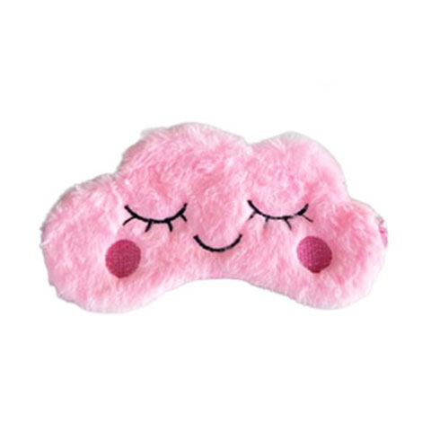 Girls Sleeping Cute Cartoon Eye Mask - Pink Cat