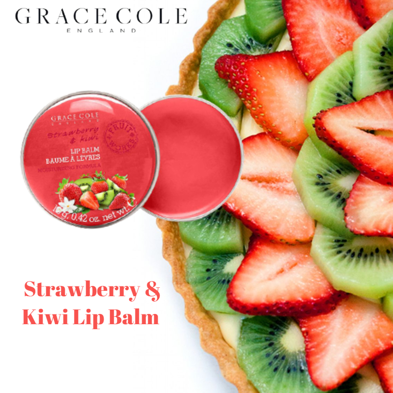 Grace Cole England Strawberry & Kiwi Lip Balm 12g