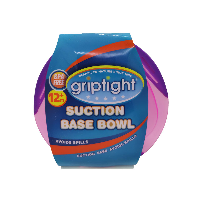 Griptight Baby Suction Base Bowl 12m+ - Pink