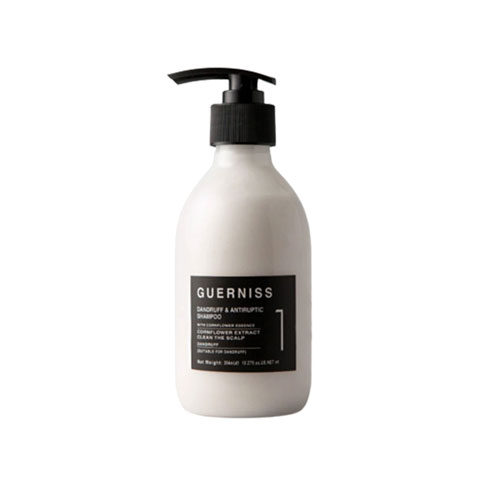 Guerniss Dandruff & Antiseptic Shampoo With Cornflower Essence 304ml
