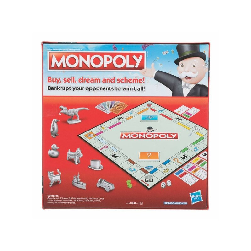Hasbro Gaming Monopoly Game (2 - 6 Players)