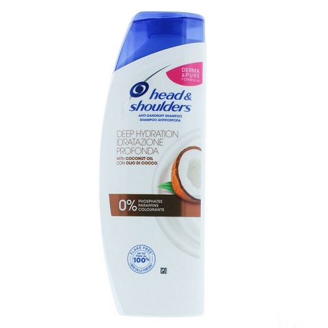 Head & Shoulders Deep Hydration Anti-Dandruff Shampoo With Coconut Oil 400ml