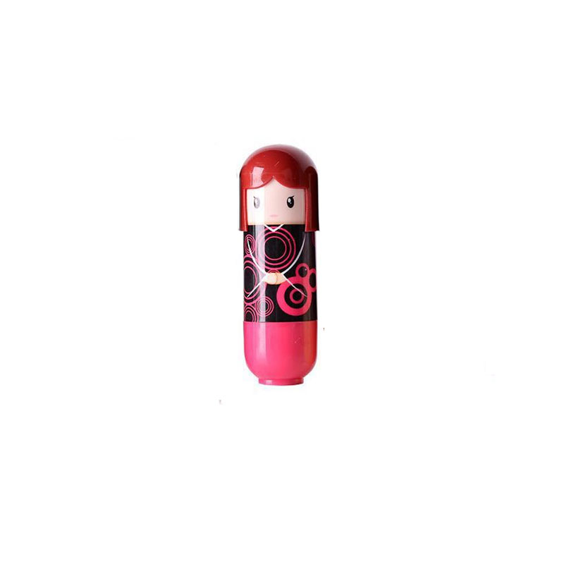 Hengfang Japanese Doll Moisturizing Lip Balm 2.4g - Deep Pink
