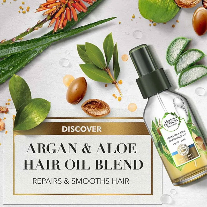 Herbal Essences Argan & Aloe Repair Hair Oil Blend 100ml