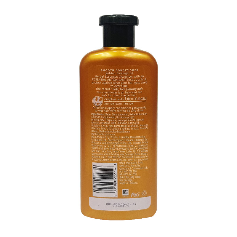 Herbal Essences Bio:Renew Smooth Golden Moringa Oil Conditioner 400ml