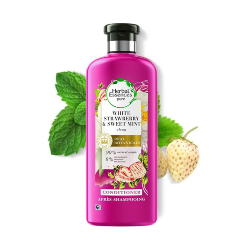 Herbal Essences Pure White Strawberry & Sweet Mint Clean Conditioner 360ml
