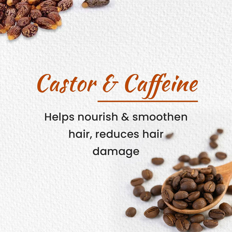 Himalaya Herbals Anti Hair Fall Castor & Caffeine Shampoo 80ml