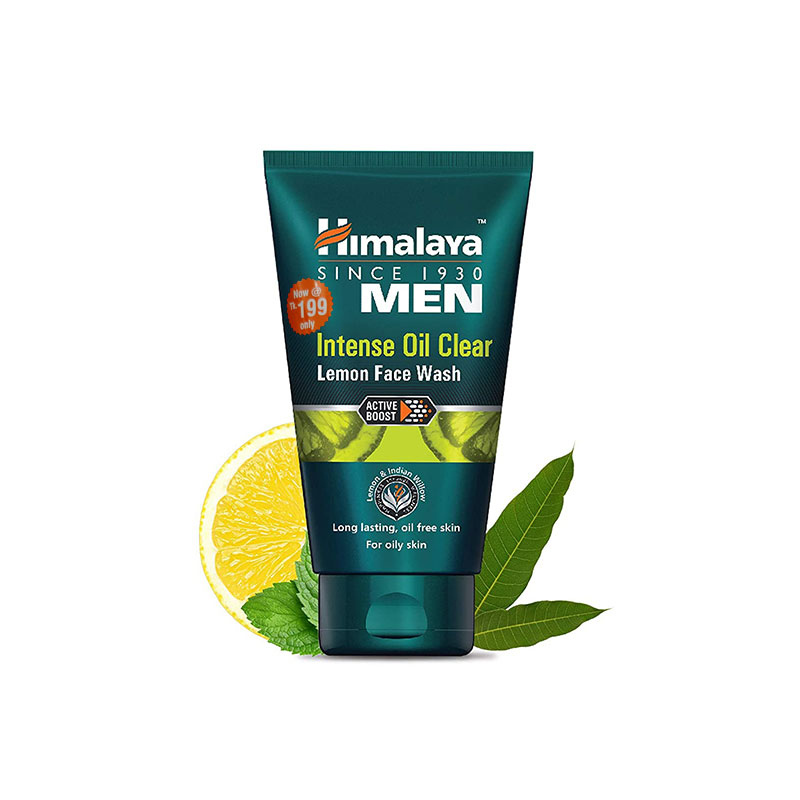 Himalaya Men Intense Oil Clear Lemon Face Wash 100ml