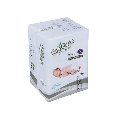 NeoCare Premium Quality Baby Diaper S Size (3-6kg) 10pcs