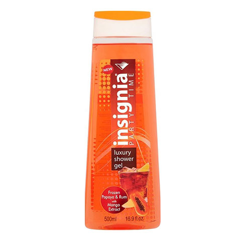 Insignia Luxury Shower Gel Frozen Papaya & Rum With Mango Extract 500ml