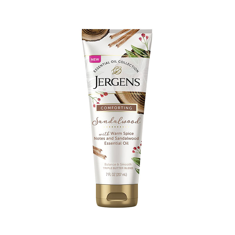 Jergens Comforting Sandalwood Essential Oil Body Butter 207ml