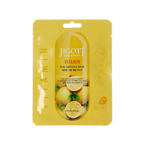 Jigott Vitamin Real Ampoule Sheet Mask 27ml
