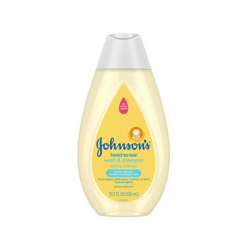 Johnson's Head-To-Toe Wash & Shampoo 300ml