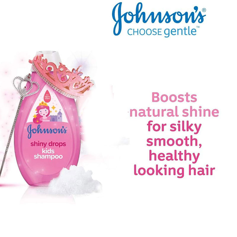 Johnson's No More Tears Shiny Drops Kids Shampoo 500ml