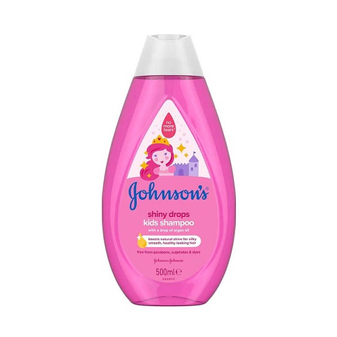 Johnson's No More Tears Shiny Drops Kids Shampoo 500ml